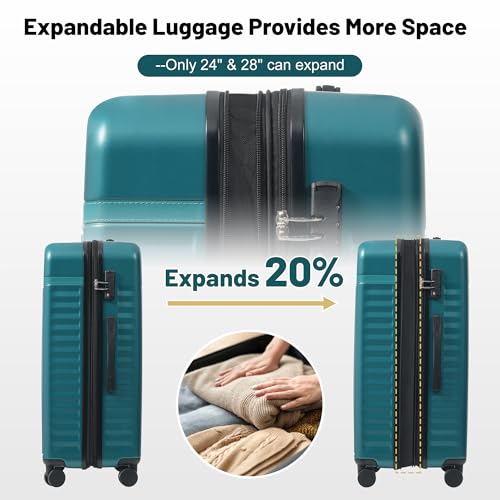 Luggage Sets Front Opening (2 Count)