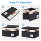 Extra Large Storage Bins with Lids (3 Count)