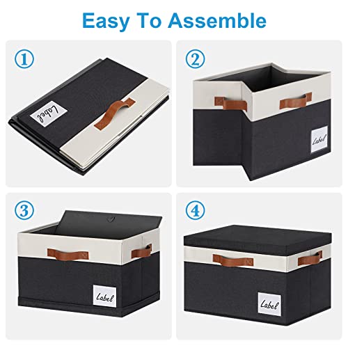 Large Storage Bins with Lids