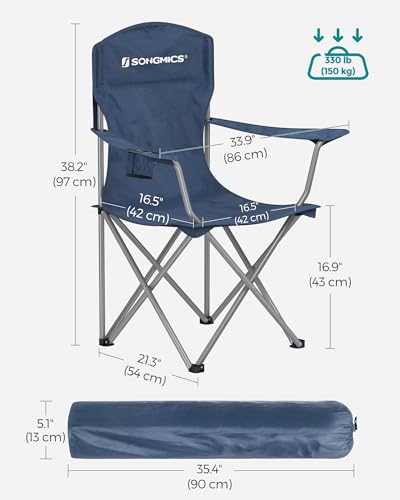 Set of 2 Folding Camping Chairs (2 Count)
