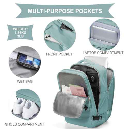 Vacuum Backpack Travel with Pump
