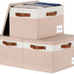 Large Storage Bins with Lids (3 Count)