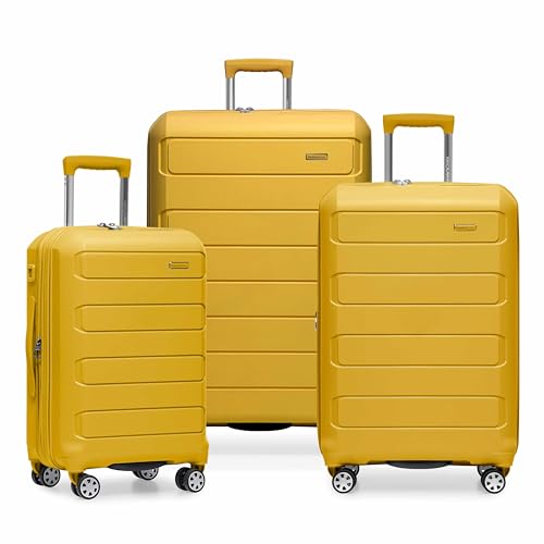 Pagosa Hardshell Expandable Luggage with Spinner Wheels (3 Piece)