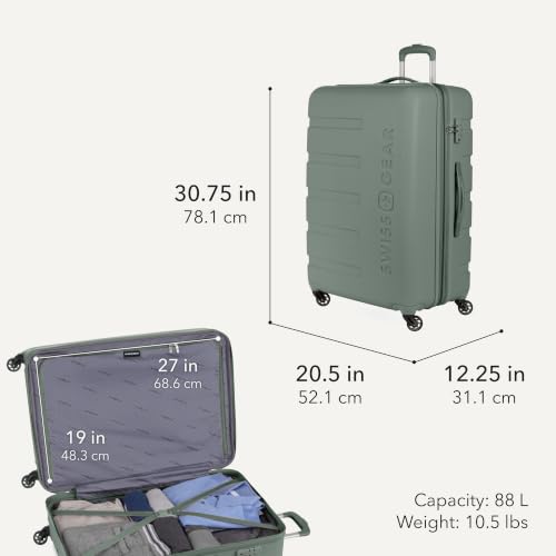 Signature Hardside Expandable Checked Large Spinner Luggage