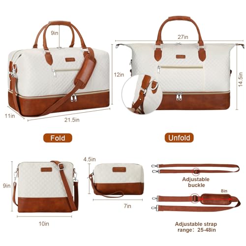 Weekender Bag for Women (3 Count)