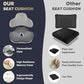 Car Seat Cushion and Lumbar Support Pillow