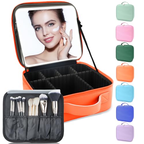 Makeup Bag with Led Mirror