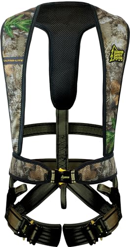 Ultra Lite Tree Stand Padded Lightweight Shock Absorbing Fall Protection Flex Safety Harness