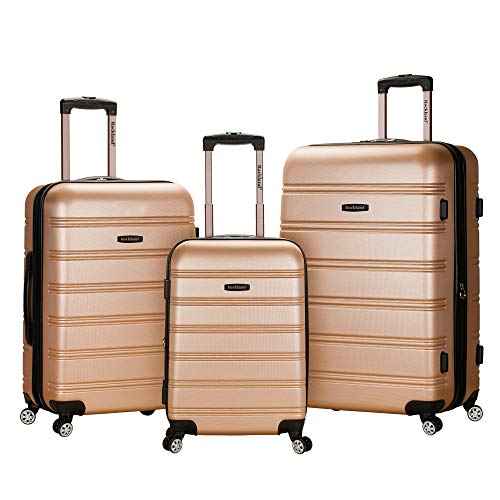 Melbourne Hardside 3 Piece Expandable Spinner Wheel Luggage Set