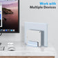 Dual Vertical Desk Laptop Stand Holder
