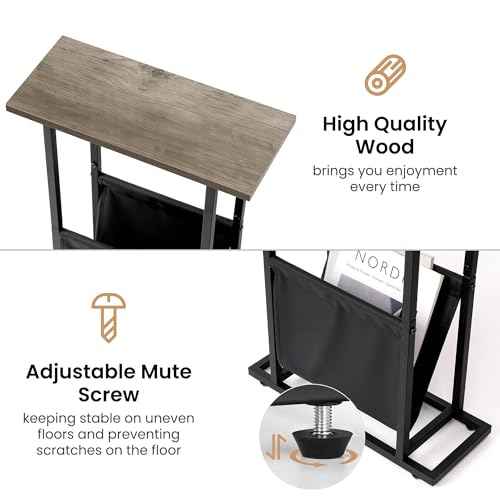 Narrow Side Table for Small Place