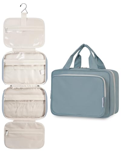 Hanging Toiletry Bag for Women Travel Makeup Bag Organizer Toiletries Bag for Travel Size Essentials Accessories Cosmetics