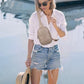 Crossbody Bags for Women Leather Cross Body Sling Bag for Woman Travel Cloud Grey