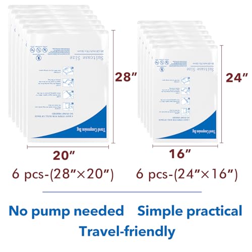 Vacuum Storage Bags (12 Count)