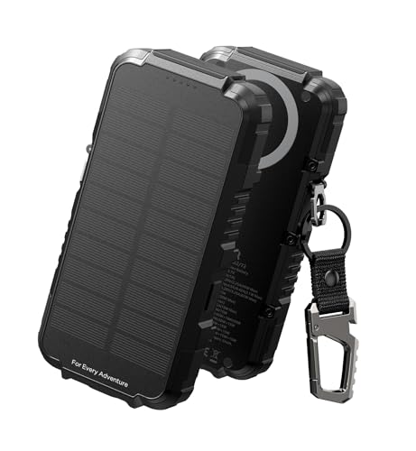 27 000mAh Solar Power Bank Portable Charger 65W Fast Charging