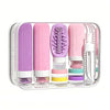 16 Pack Travel Bottles with Body Brush