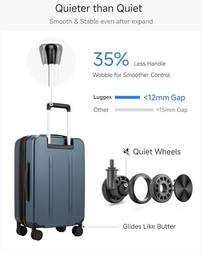 Carry On Front Pocket Expandable Suitcase
