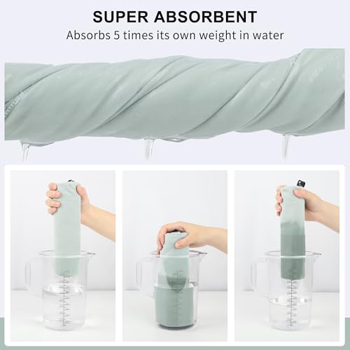 Microfiber Towel Quick Dry Camping & Travel & Gym Towel. Compact