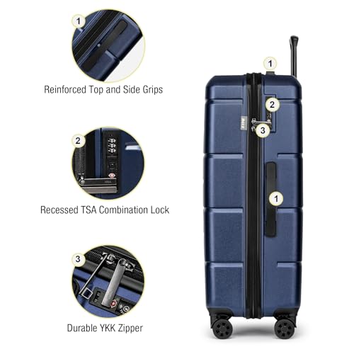 Luggage Sets 3 Piece Hardshell 20" (3 Count)