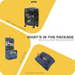 Carry On Luggage 22x14x9 Airline Approved Expandable Top Opening Carryon Luggage
