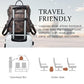 Vegan Leather Laptop Backpack for Women 15.6 inch Work Backpack Fashion Travel Backpack Purse for Travel College Work