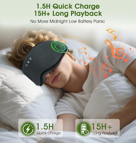 Bamboo Cotton Bluetooth Sleep Mask