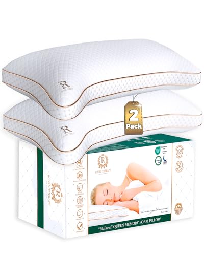 Queen Memory Foam Pillows 2 (2 Count)