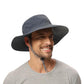 Sun Hat for Men Women Cooling Boonie Hats Breathable Wide Brim Fishing Bucket Hat Beach Hat Safari Hiking Garden Summer UV Protection Dark Grey