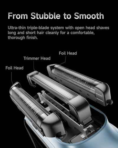 P3 Pro 3 Blade Travel Electric Shaver for Men Face