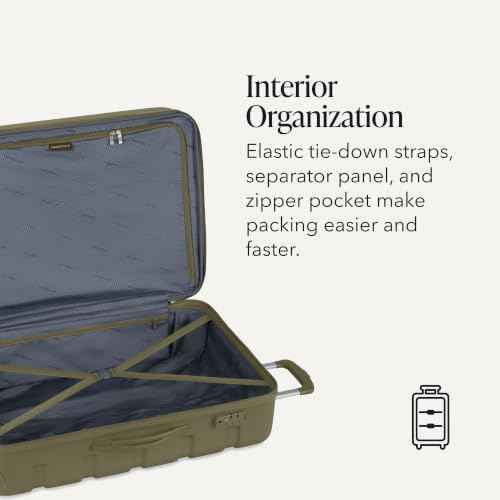 Signature Hardside Expandable Checked Large Spinner Luggage