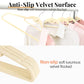 Velvet Felt Stackable Hangers 50 Pack (50 Count)