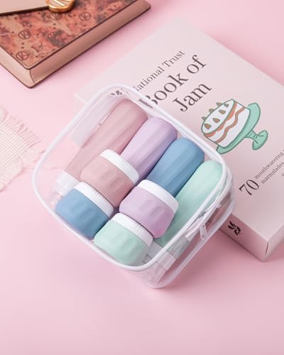 Travel Bottles for Toiletries 8 Pack (8 Count)