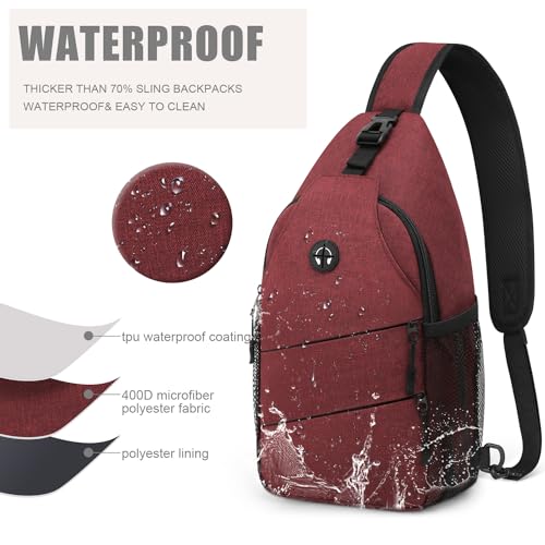 Crossbody Bags for Women Men Trendy Sling Bag Backpack Chest Bag