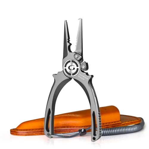 Fishing Pliers Saltwater with Side Cutters