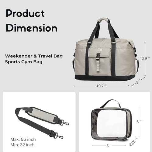 Duffel with Utility Pouch