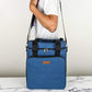 Insulated Wine Carrier 6 bottle Bag Tote Removable Padded Divider