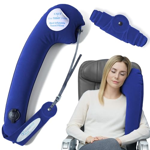 Ultimate Inflatable Travel Pillow for Neck & Body