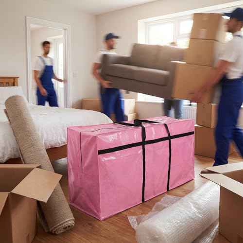 4 Pcs 149 Gallon Extra Large Moving Bags Heavy Duty Storage Bag (4 Count)