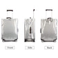 3-Piece Set (20/24/28 Inch) Clear Suitcase Cover (Gray Trim) (3 Count)