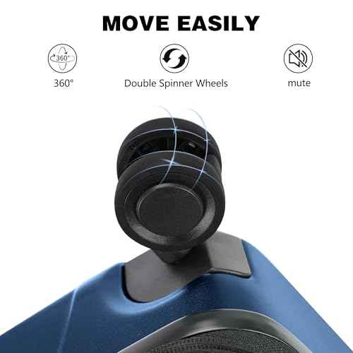 Carry On Luggage with Front Pocket & USB Port