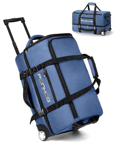 25 Inch Duffle Bag with Wheels for Men