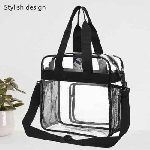 Clear Bag for Stadium Events With Shoulder Strap for Women