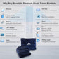 Premium Soft Long Travel Blanket Pillow Airplane