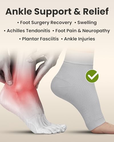 Ankle Compression Sleeve (2 Count)