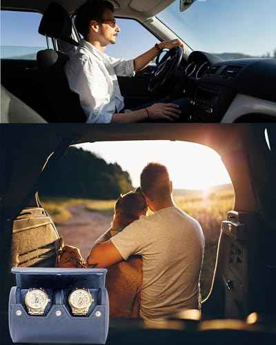 2 Watch Travel Case