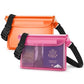 2 Pack Waterproof Fanny Pack Pouch Dry Bag for Phone Passport Purse (2 Count)