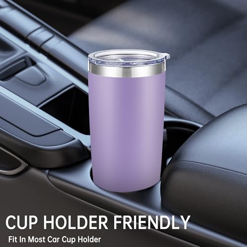 20 oz Tumblers Bulk Stainless Steel Tumbler with Lid (12 Count)
