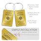 Personalized Metal Luggage Tags (2 Count)