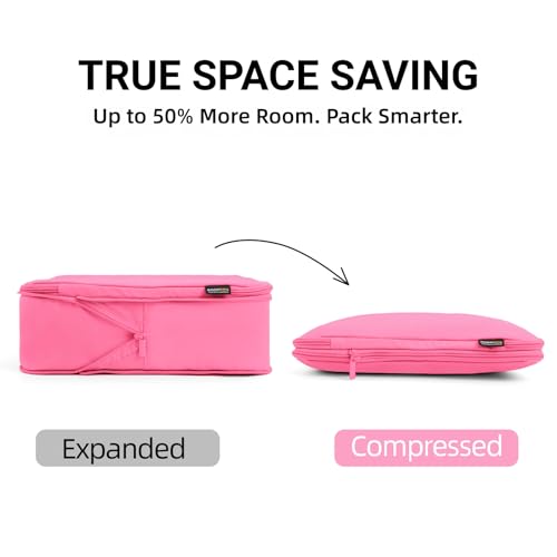 4 Piece Compression Packing Cubes for 3 (4 Count)