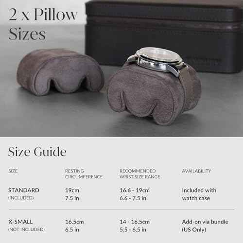 3 Watch Case with Storage Compartment